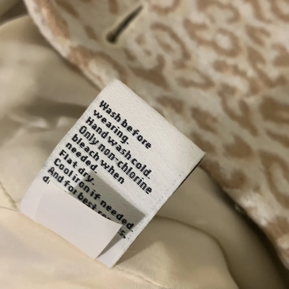 NWT Nine West Cream Tan Long Leopard Coat Size Medium Retail $118 - Picture 10 of 11
